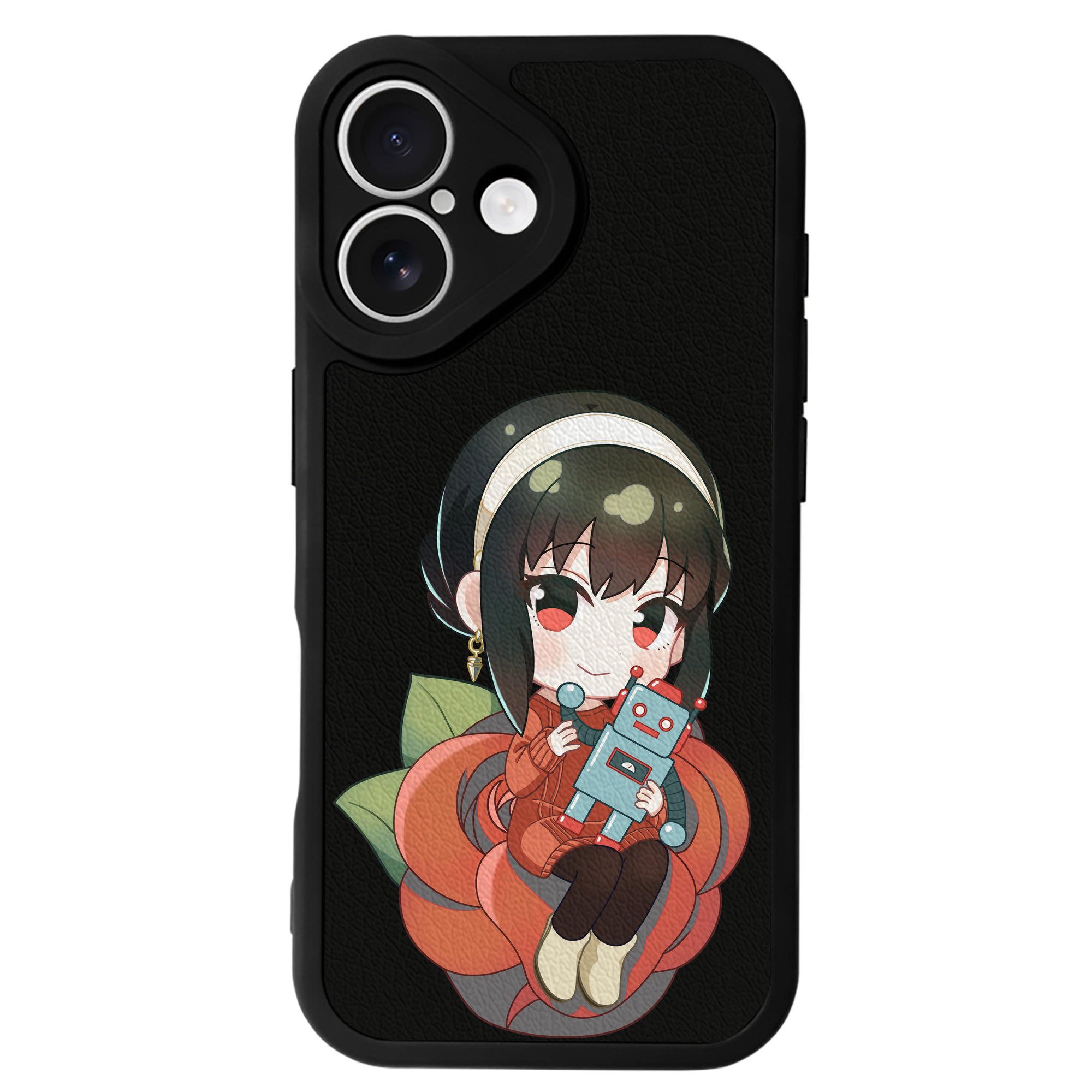 （画像用） SPY×FAMILY间谍家家酒 【iPhone 16シリーズ対応】シリコンスマホケース（レザー調） 材質：シリコン